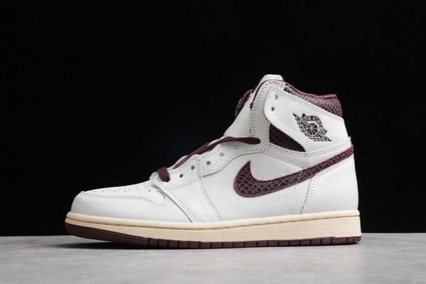Tenisky Nike A Ma Maniere x Air Jordan 1 High OG Sail Panske Biele Slovensko | SK-ASGVXI709