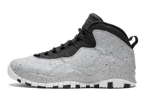 Tenisky Nike Air Jordan 10 Cement Smoke Panske Siva Čierne Červené Biele Slovensko | SK-YLNOUM210