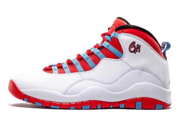 Tenisky Nike Air Jordan 10 Retro Chicago City Pack Panske Biele Červené Slovensko | SK-XDISVJ627