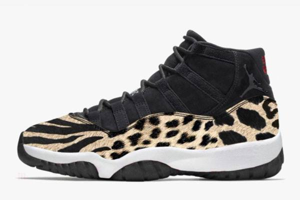 Tenisky Nike Air Jordan 11 Animal Damske Čierne Slovensko | SK-QYSXRC752