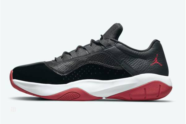 Tenisky Nike Air Jordan 11 CMFT Low Bred Panske Čierne Biele Červené Slovensko | SK-RIEXBC509