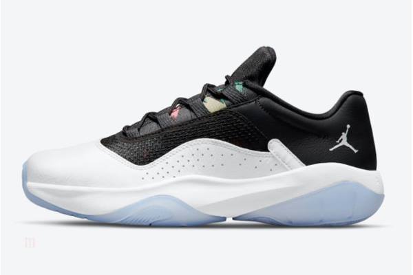Tenisky Nike Air Jordan 11 CMFT Low Panske Biele Čierne Zelene Metal Strieborne Slovensko | SK-UOLWQV806