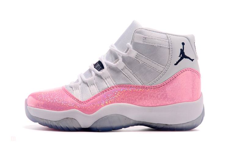 Tenisky Nike Air Jordan 11 GS Panske Biele Ruzove Čierne Slovensko | SK-JEPXDW283