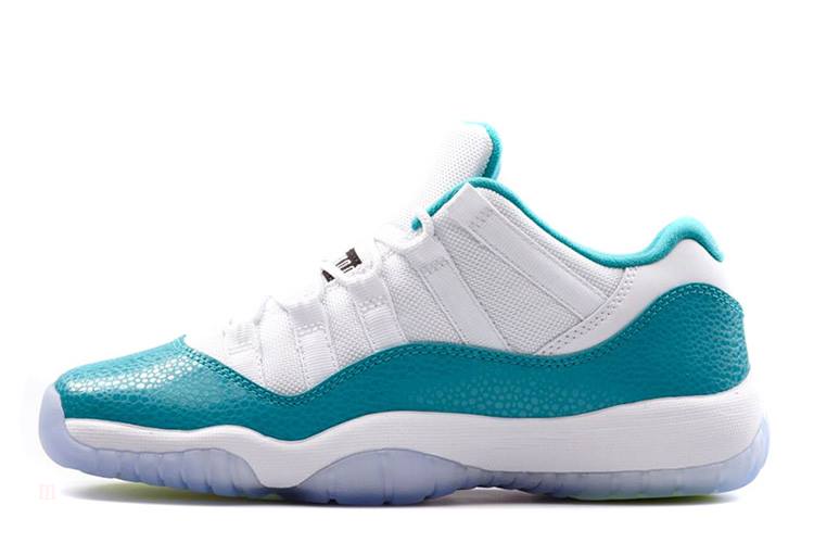Tenisky Nike Air Jordan 11 Low Aqua Panske Tyrkysové Biele Zelene Čierne Slovensko | SK-UIODAW510