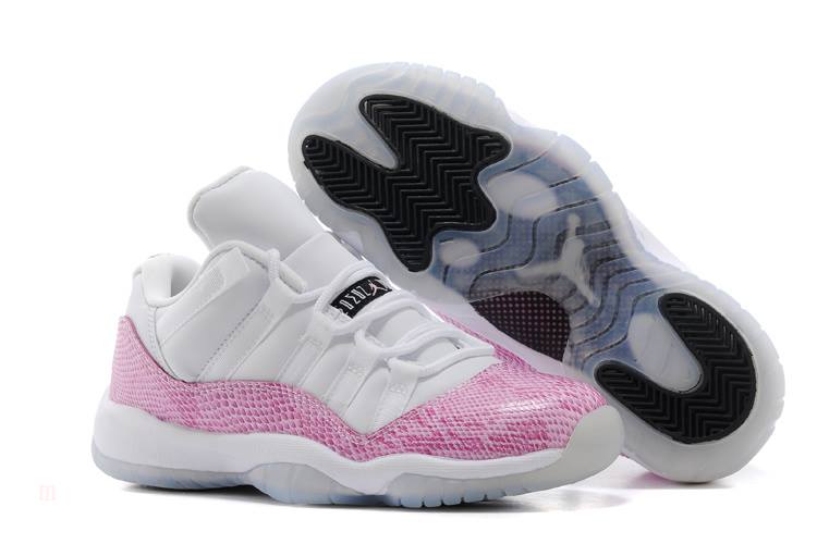 Tenisky Nike Air Jordan 11 Retro Low GS Panske Ruzove Biele Ruzove Čierne Slovensko | SK-RTUXZW586