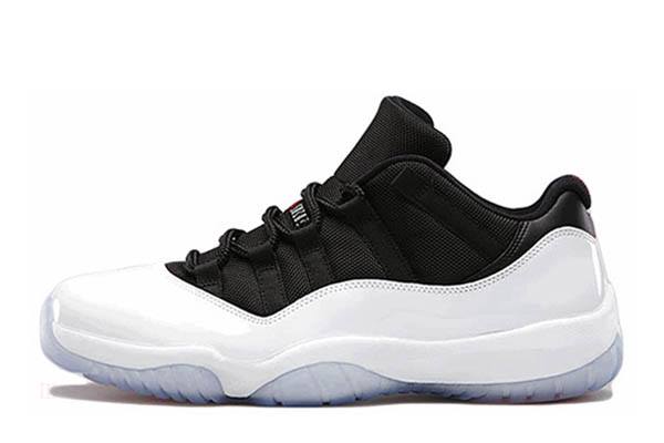 Tenisky Nike Air Jordan 11 Retro Low Panske Biele Čierne Červené Slovensko | SK-KJXVRC871