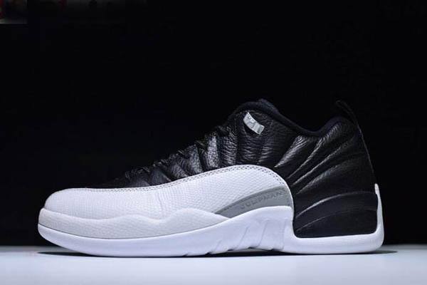 Tenisky Nike Air Jordan 12 Low Playoffs Panske Čierne Červené Biele Slovensko | SK-GVYUBD529