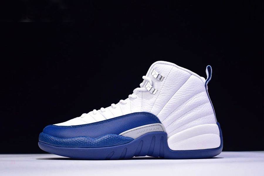Tenisky Nike Air Jordan 12 Retro French Panske Modre Biele Modre Metal Strieborne Červené Slovensko | SK-CDYXKH284