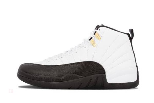 Tenisky Nike Air Jordan 12 Taxi Panske Biele Čierne Červené Slovensko | SK-UZSJWN120