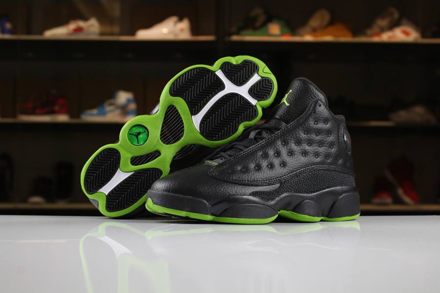 Tenisky Nike Air Jordan 13 Altitude Damske Čierne Zelene Slovensko | SK-JXEGLM293