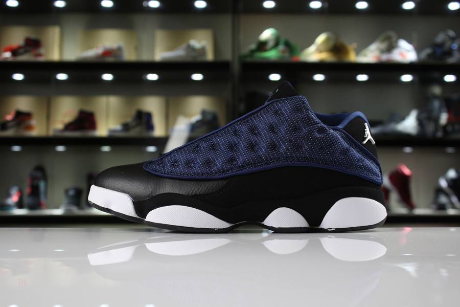 Tenisky Nike Air Jordan 13 Low Panske Námornícka Modrá Modre Metal Strieborne Čierne Slovensko | SK-JGAFWQ698