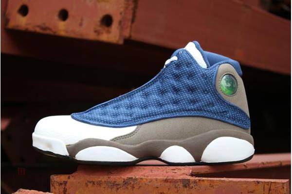 Tenisky Nike Air Jordan 13 Retro Flint Frnch Panske Modre Siva Slovensko | SK-SVONMK509