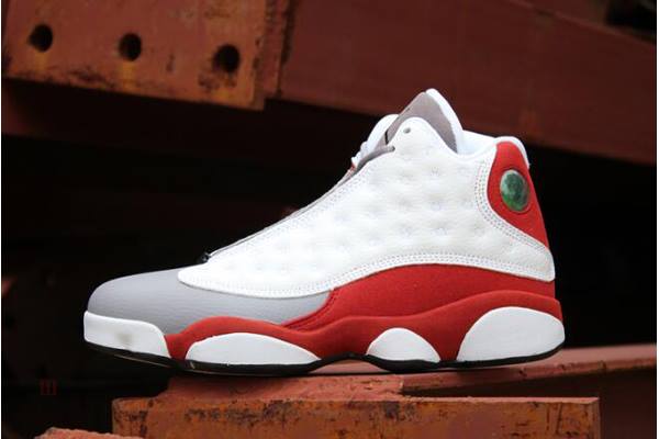 Tenisky Nike Air Jordan 13 Retro Panske Siva Biele Čierne Červené Siva Slovensko | SK-LKFHVP907