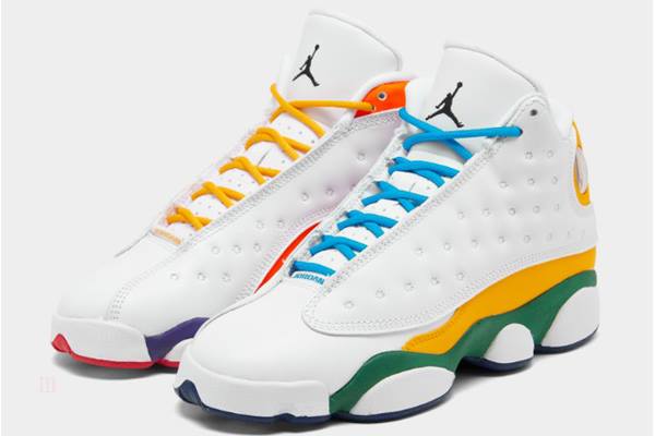 Tenisky Nike Air Jordan 13s Retro Playground Dievcenske Biele Slovensko | SK-QWDNGK018