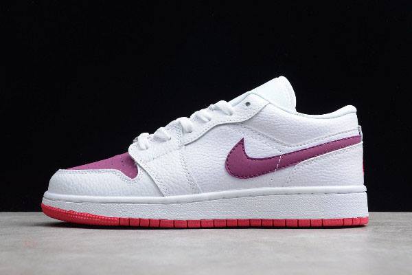 Tenisky Nike Air Jordan 1 AJ1 Low GS Valentines Day Panske Biele Ruzove Slovensko | SK-FATWHE158