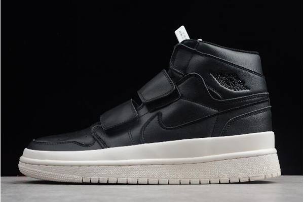Tenisky Nike Air Jordan 1 High Double Remienkove Panske Čierne Červené Slovensko | SK-WYIXJN430