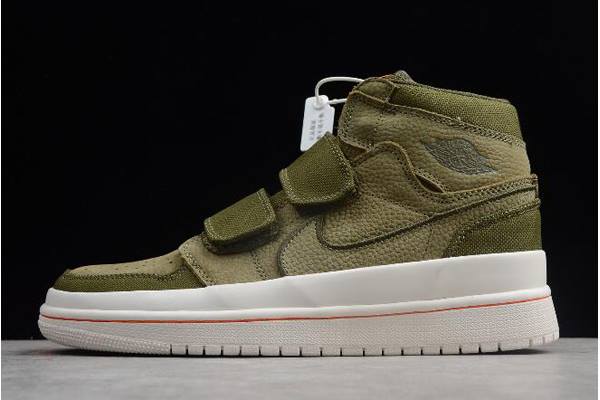 Tenisky Nike Air Jordan 1 High Double Remienkove Panske Olivovo Zelená Slovensko | SK-ZFAHCY465