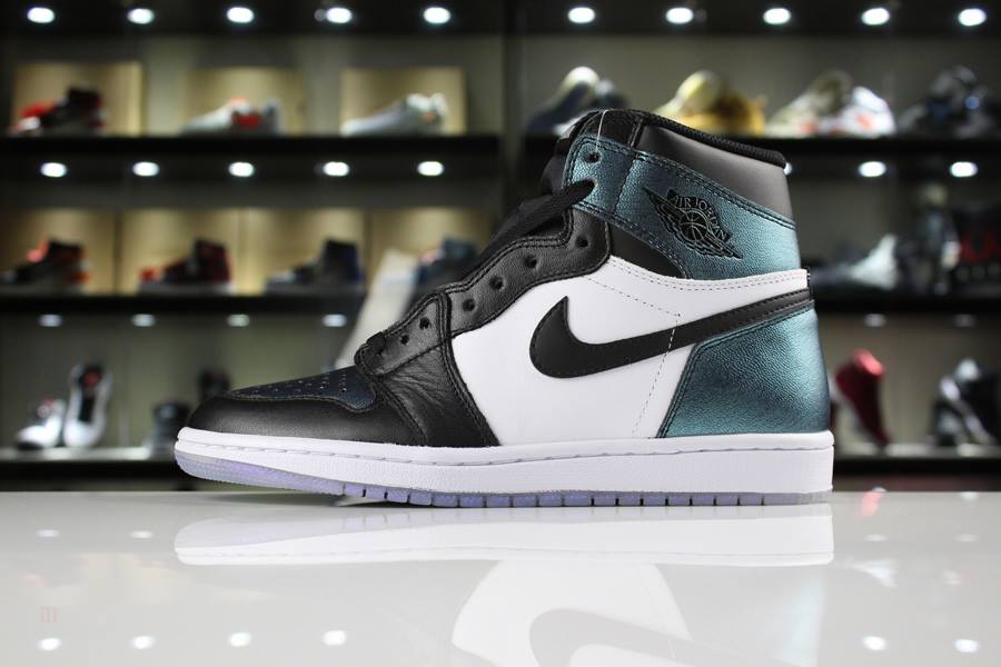 Tenisky Nike Air Jordan 1 High OG All-Star Panske Čierne Metal Strieborne Biele Slovensko | SK-UZVCTI078