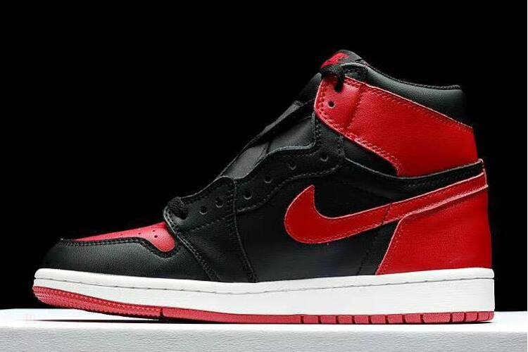 Tenisky Nike Air Jordan 1 High OG Banned Fleece Podsite Panske Čierne Červené Biele Slovensko | SK-GRZVAO689
