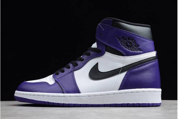 Tenisky Nike Air Jordan 1 High OG Court Panske Nachový Nachový Biele Čierne Slovensko | SK-HTXPFB754