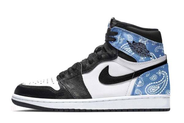 Tenisky Nike Air Jordan 1 High OG Paisley Panske Čierne Slovensko | SK-MXCVUP691