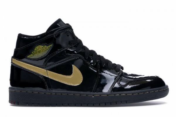 Tenisky Nike Air Jordan 1 High OG Panske Čierne Zlate Slovensko | SK-LWRFAD576