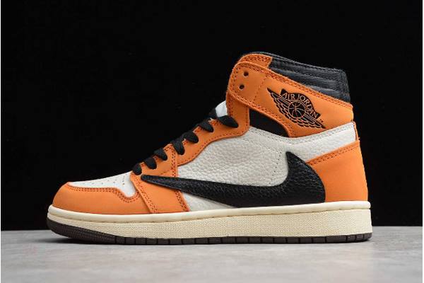Tenisky Nike Air Jordan 1 High OG TS SP Travis Scott Panske Siva Oranžové Slovensko | SK-COXRQH538