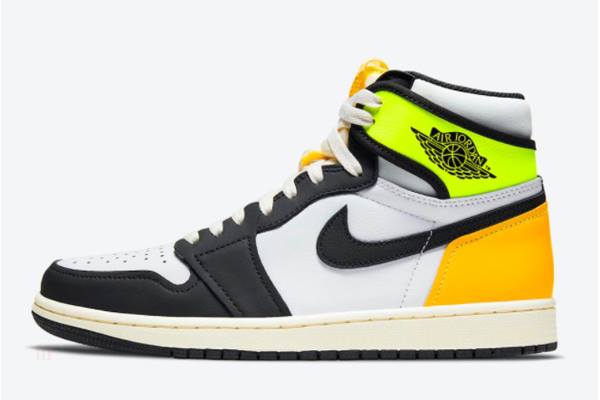 Tenisky Nike Air Jordan 1 High OG Volt Gold Panske Zlate Slovensko | SK-ZYSLQN021