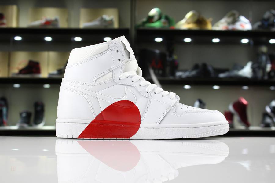 Tenisky Nike Air Jordan 1 High Panske Biele Slovensko | SK-QIJTFO081