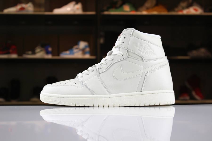 Tenisky Nike Air Jordan 1 High Premium Pure Platinum Panske Platina Slovensko | SK-HDUOGQ865