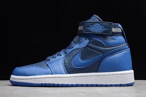 Tenisky Nike Air Jordan 1 High Remienkove French Panske Modre Biele Slovensko | SK-VJRPZE276