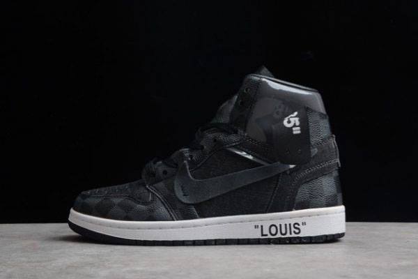 Tenisky Nike Air Jordan 1 High x Off Panske Biele Čierne Siva Slovensko | SK-PIVGLZ325