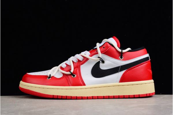 Tenisky Nike Air Jordan 1 Low Chicago Gym Panske Červené Biele Čierne Slovensko | SK-HMGZNS724