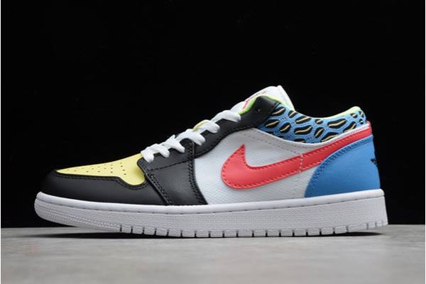 Tenisky Nike Air Jordan 1 Low Panske Čierne Červené Biele Slovensko | SK-GKMVZL726