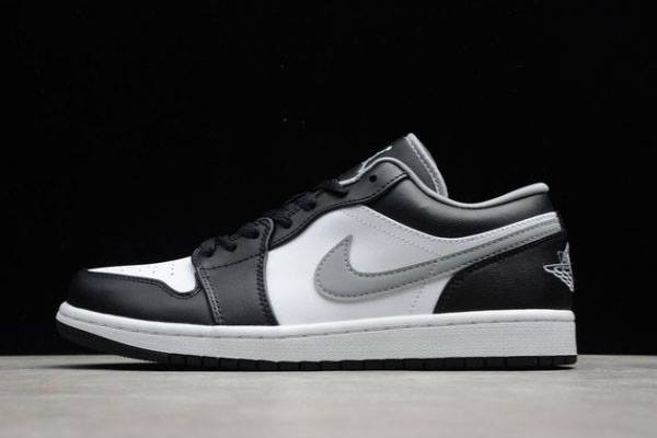 Tenisky Nike Air Jordan 1 Low Panske Čierne Siva Biele Slovensko | SK-WHSNAU485