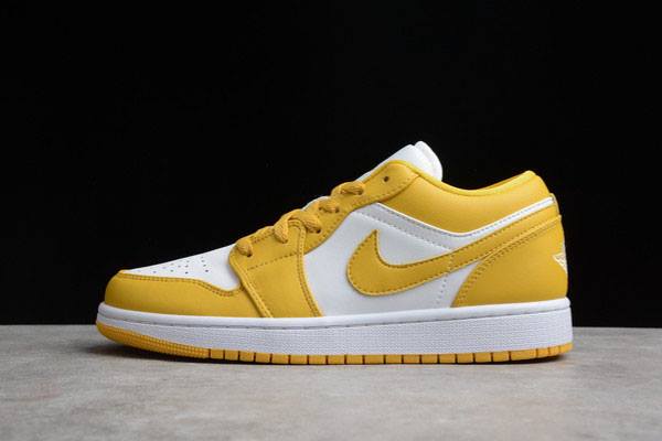 Tenisky Nike Air Jordan 1 Low Pollen Panske Biele Slovensko | SK-XBHFQA749