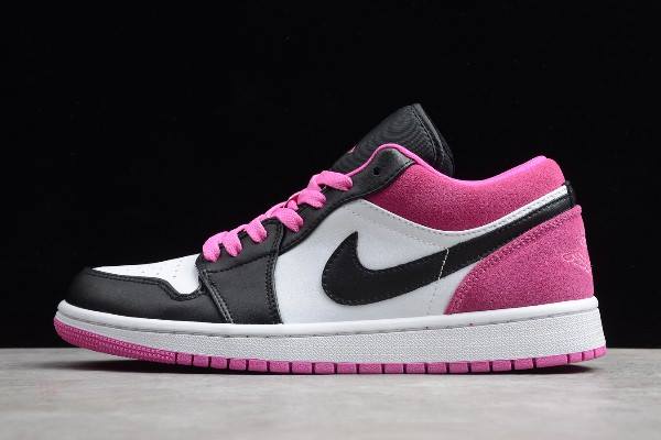 Tenisky Nike Air Jordan 1 Low SE Fuchsia Panske Fuchsie Čierne Biele Slovensko | SK-DHIAXB201