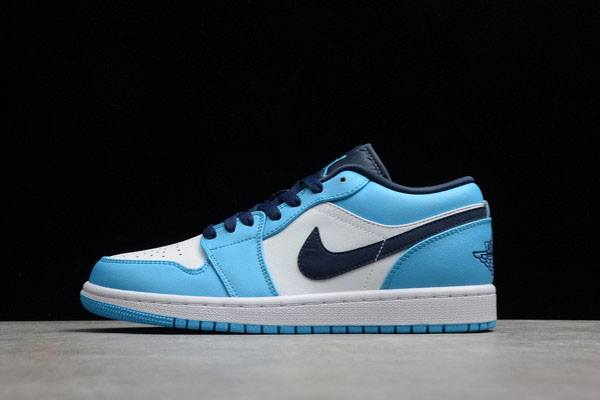 Tenisky Nike Air Jordan 1 Low UNC Panske Modre Slovensko | SK-YXFGQL418