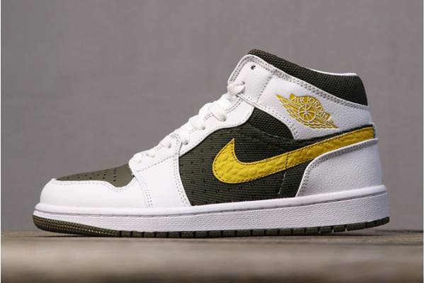 Tenisky Nike Air Jordan 1 Phat Panske Biele Hnedožltý Slovensko | SK-CYJEDT526