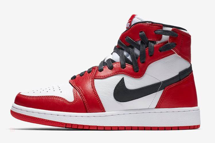 Tenisky Nike Air Jordan 1 Rebel Chicago Damske Biele Červené Čierne Slovensko | SK-PFSVZA084