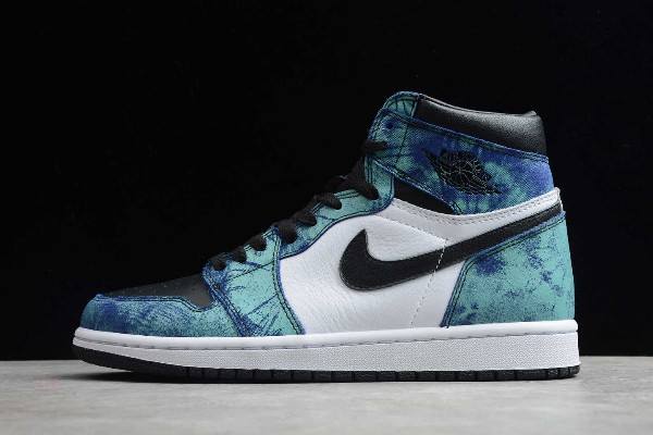 Tenisky Nike Air Jordan 1 Retro Hi OG Tie Dye Panske Modre Slovensko | SK-XCPVJA893