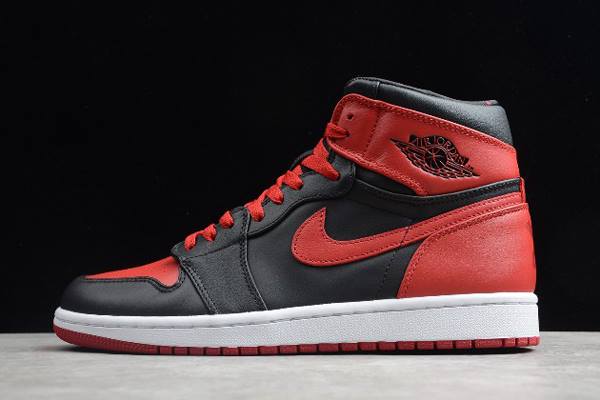 Tenisky Nike Air Jordan 1 Retro High Banned Panske Čierne Červené Slovensko | SK-UAIKYW859
