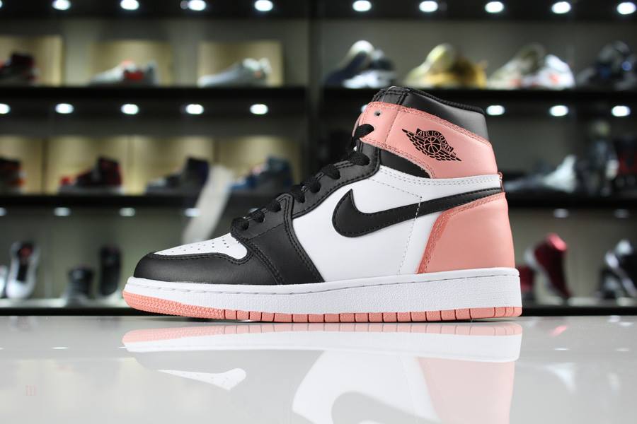 Tenisky Nike Air Jordan 1 Retro High OG NRG Dievcenske Červené Ruzove Slovensko | SK-AMJKTQ956