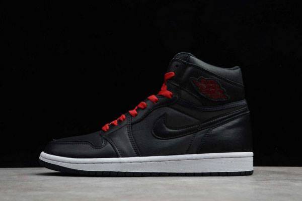 Tenisky Nike Air Jordan 1 Retro High OG Panske Čierne Červené Slovensko | SK-BMDQRC963