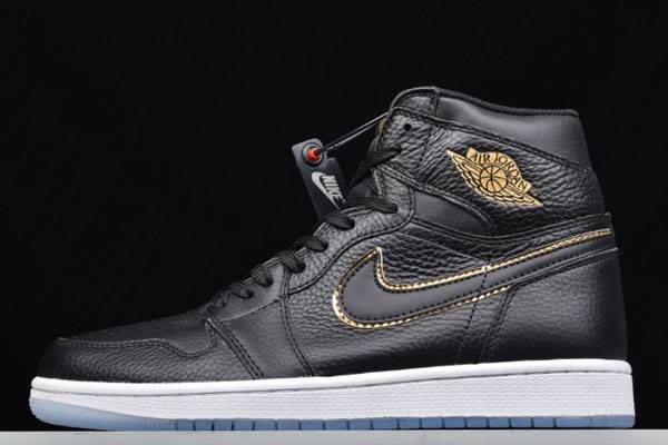 Tenisky Nike Air Jordan 1 Retro High OG All-Star Panske Čierne Metal Zlate Biele Slovensko | SK-NZHMTE179