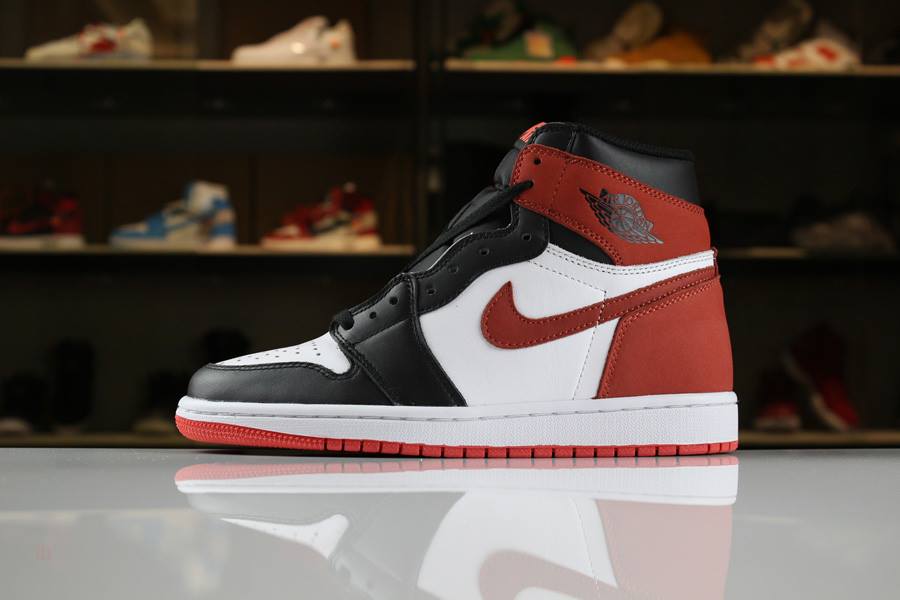 Tenisky Nike Air Jordan 1 Retro High OG 6 Rings Panske Biele Čierne Červené Slovensko | SK-SLETCQ965