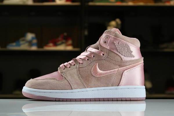Tenisky Nike Air Jordan 1 Retro High Sunset Tint Damske Ruzove Slovensko | SK-SMTWEK139