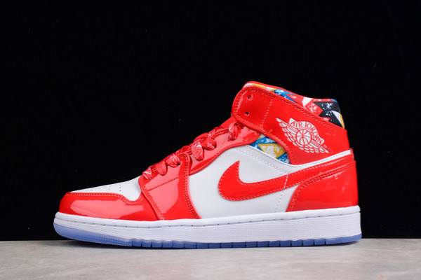 Tenisky Nike Air Jordan 1 Stredne Chile Panske Červené Slovensko | SK-SPRUAB305