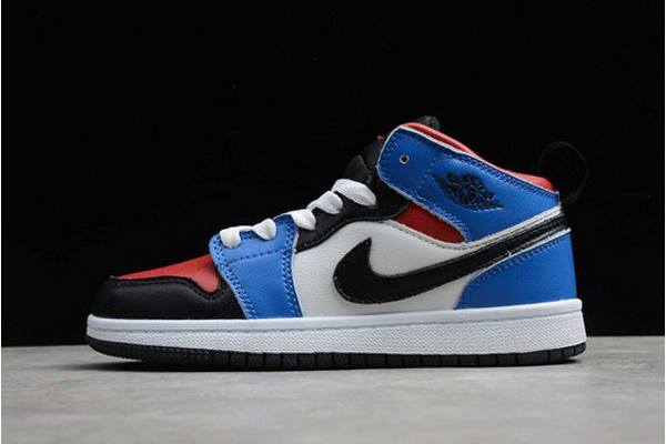 Tenisky Nike Air Jordan 1 Stredne Chlapcenske Modre Slovensko | SK-SQTDUB139
