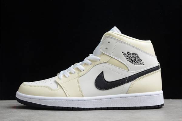 Tenisky Nike Air Jordan 1 Stredne Coconut Milk Panske Biele Slovensko | SK-IZPKXV714